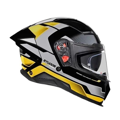 Studds Helios D1 Matt Black N5 Full face Helmet