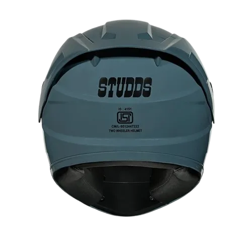 Studds Raider Super Shark Skin Blue Full Face Helmet