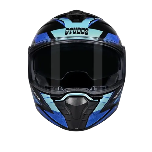 Studds Trooper Race D4 Black N1 Full face Helmet