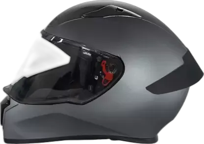 STUDDS Thunder With Gun Grey Smoky Full Face Helmet