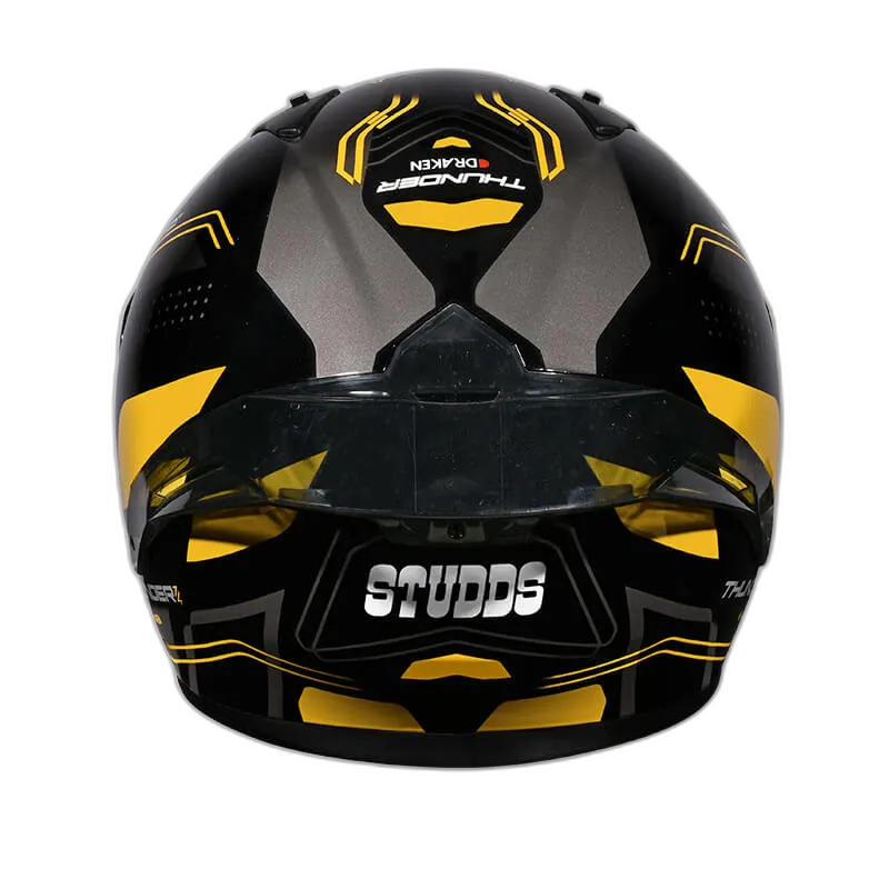 STUDDS Thunder D2 Drakan Black N5 Full Face Helmet