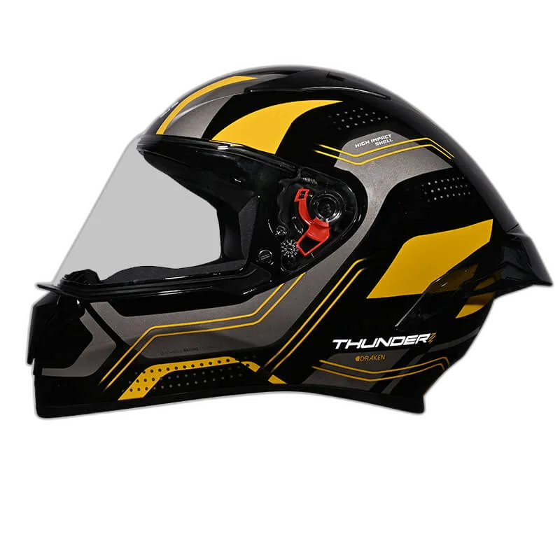 STUDDS Thunder D2 Drakan Black N5 Full Face Helmet