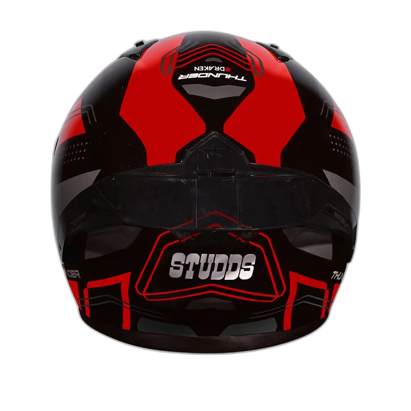 STUDDS Thunder D2 Draken Black N2 Full Face Helmet