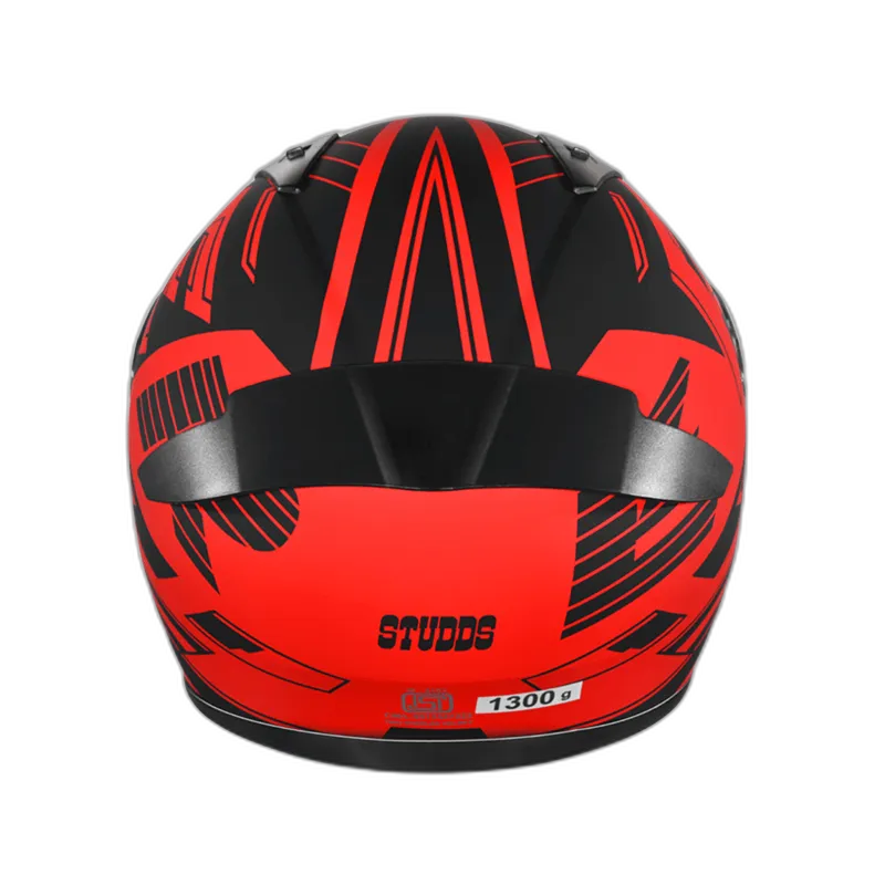 STUDDS Thunder D3 Red N9 Full Face Helmet