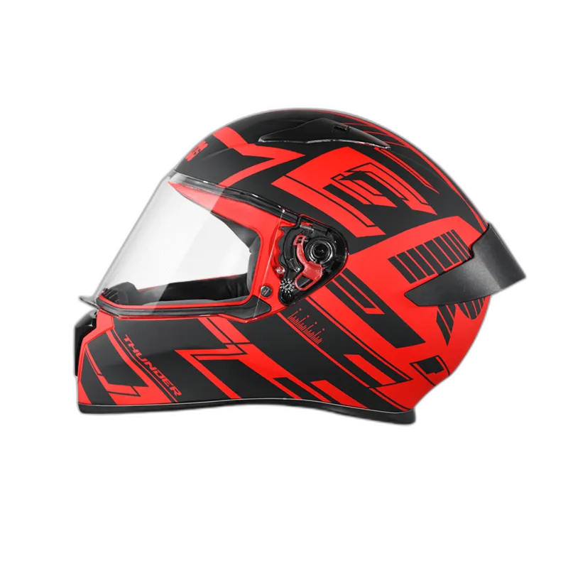 STUDDS Thunder D3 Red N9 Full Face Helmet