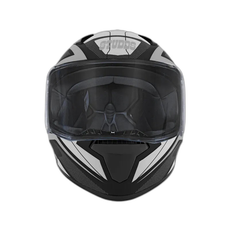 STUDDS Thunder D4 Matt Black N6 Full Face Helmet