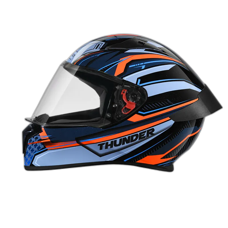 STUDDS Thunder D8 Black N4 Full Face Helmet