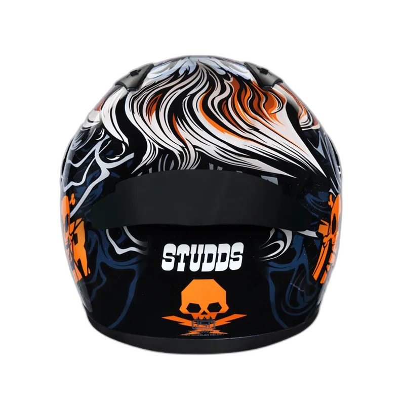 STUDDS Thunder D9 Black N10 Full Face Helmet