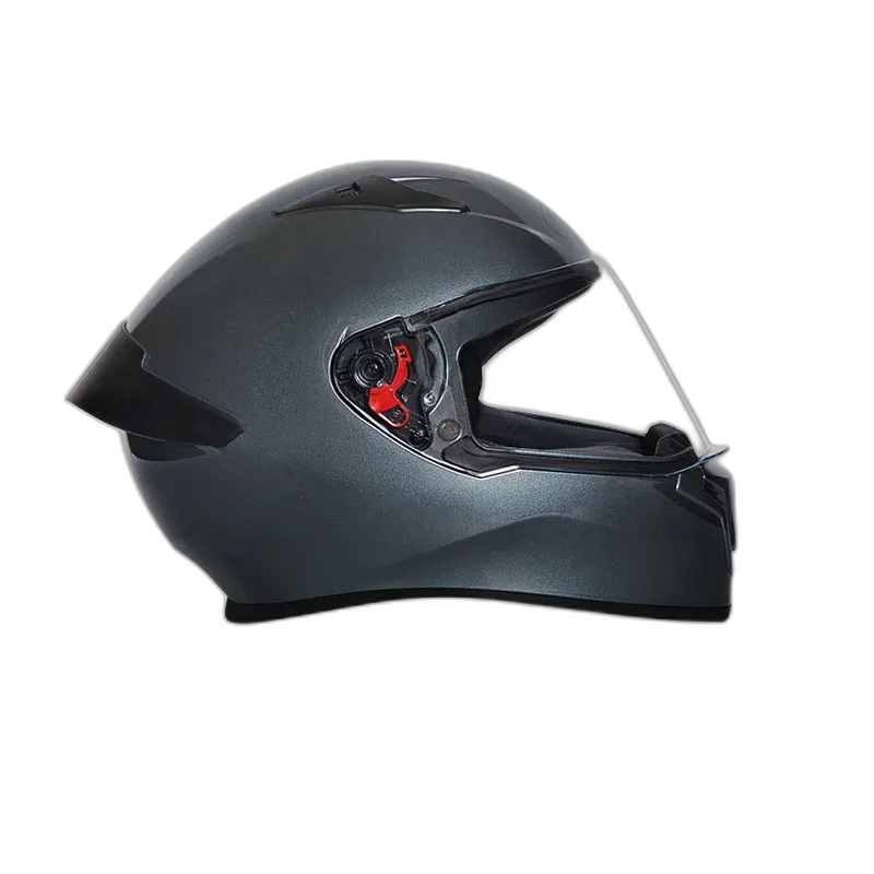 STUDDS Thunder Smoky Sp Gun Grey Full Face Helmet