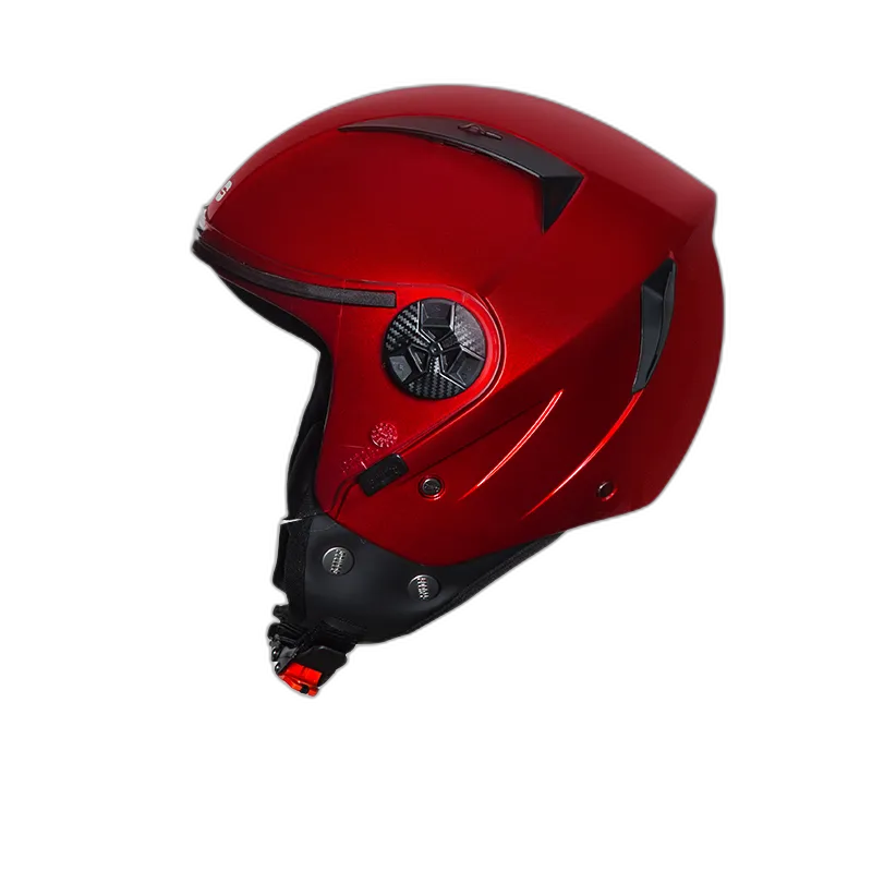 STUDDS Vogue Cherry Red Half Face Helmet