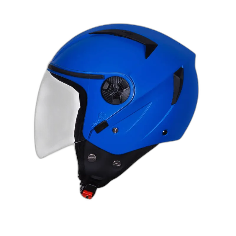 STUDDS Vogue Eco Blue Half Face Helmet