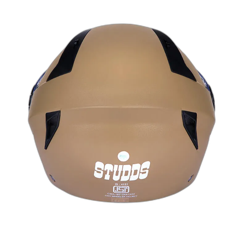 STUDDS Vogue Eco Desert Storm Half Face Helmet