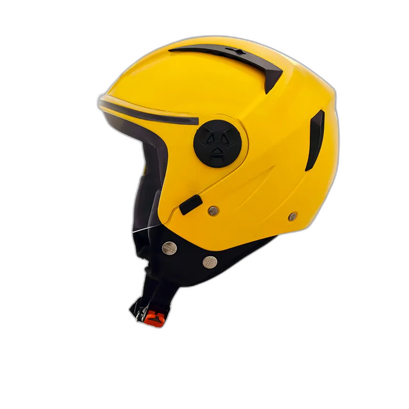 STUDDS Vogue Mustard Half Face Helmet