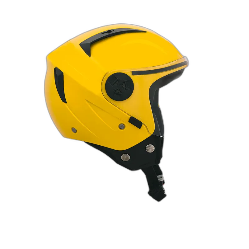 STUDDS Vogue Mustard Half Face Helmet