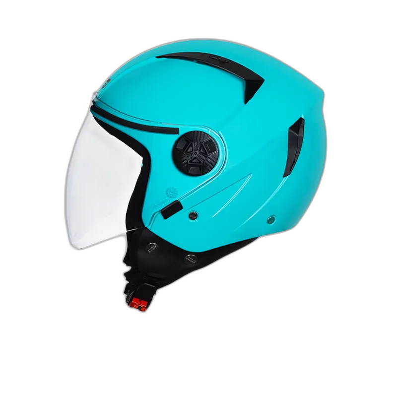 STUDDS Vogue Pastel Green Half Face Helmet