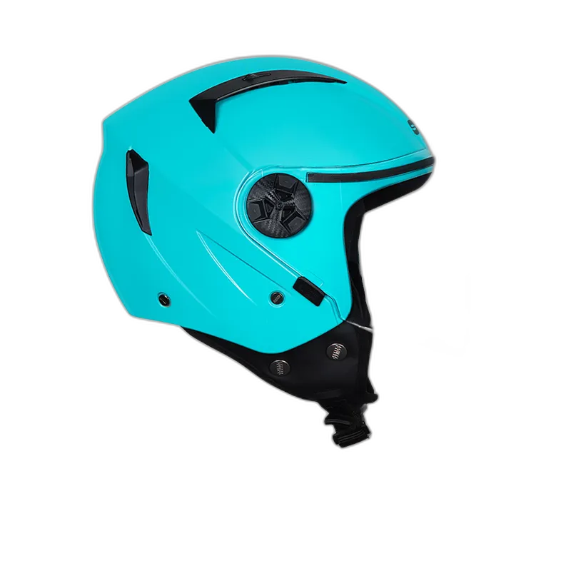 STUDDS Vogue Pastel Green Half Face Helmet