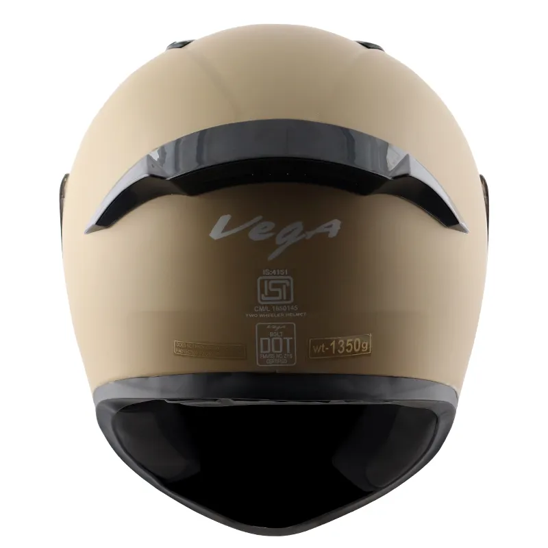 VEGA Bolt Dull Desert Storm Full Face Helmet