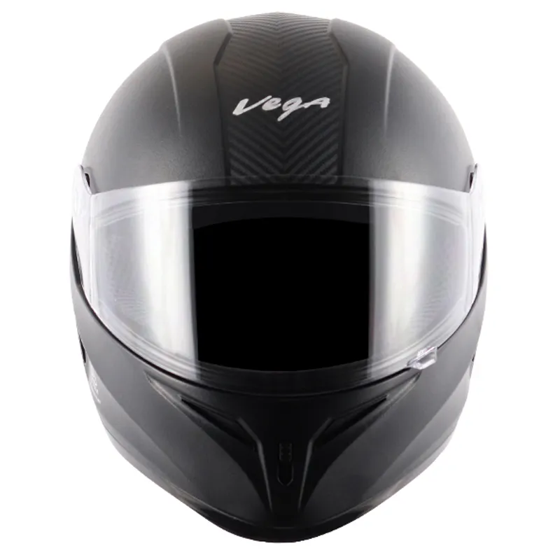 VEGA Breeze Tf Black Half Face Helmet