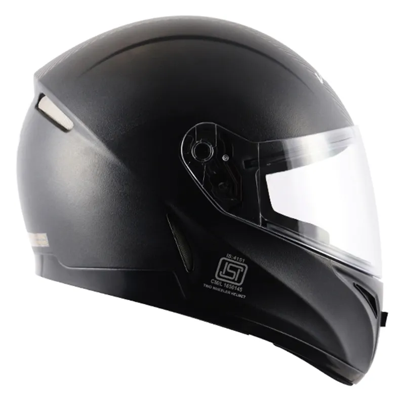 VEGA Breeze Tf Black Half Face Helmet