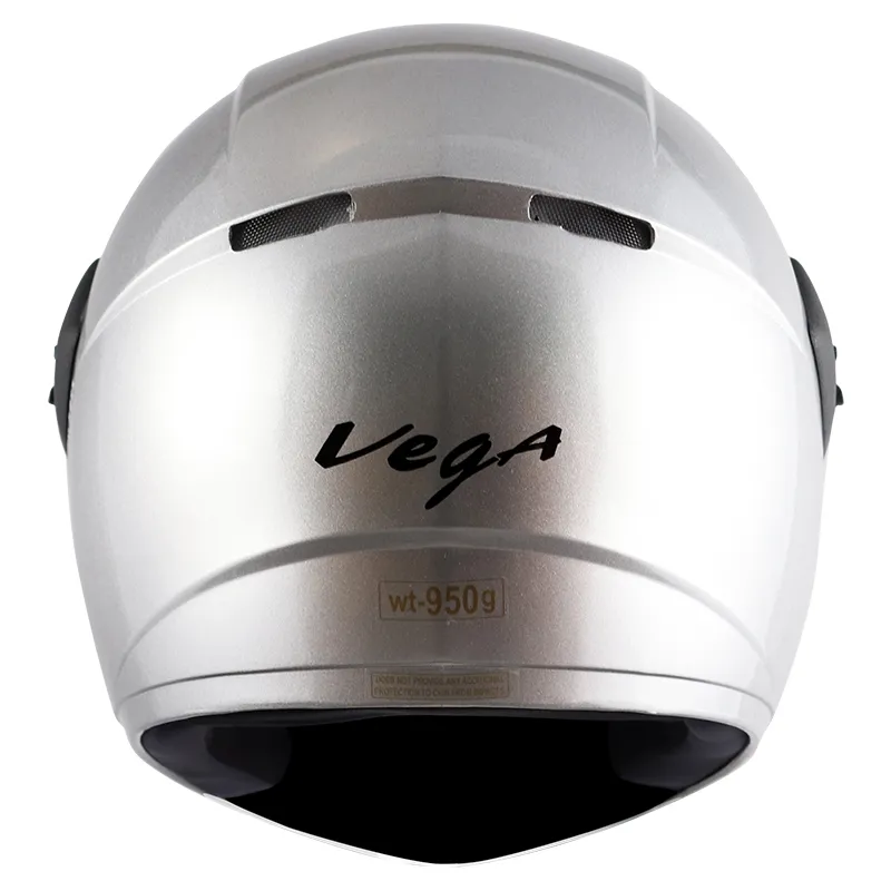 VEGA Cliff Dx Silver Full Face Helmet