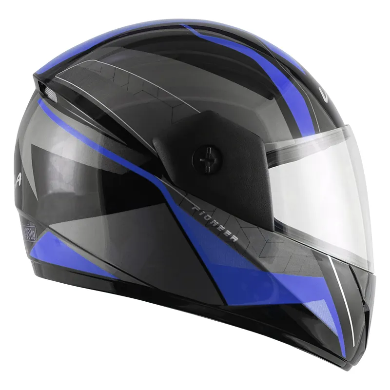 VEGA Cliff Pioneer Black Blue Full Face Helmet