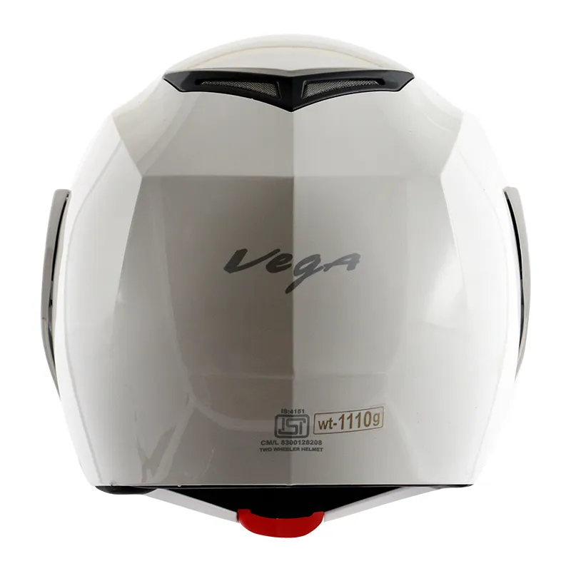 VEGA Crux Dx White Full Face Helmet