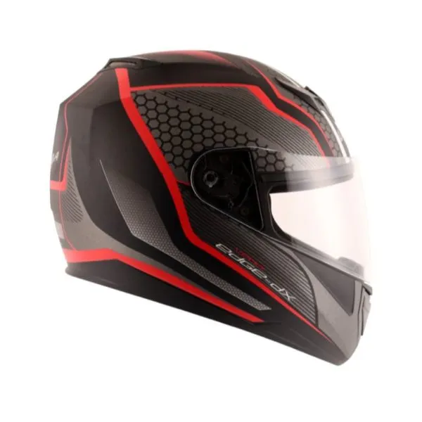 VEGA Edge Dx Blast Black Orange Full Face Helmet
