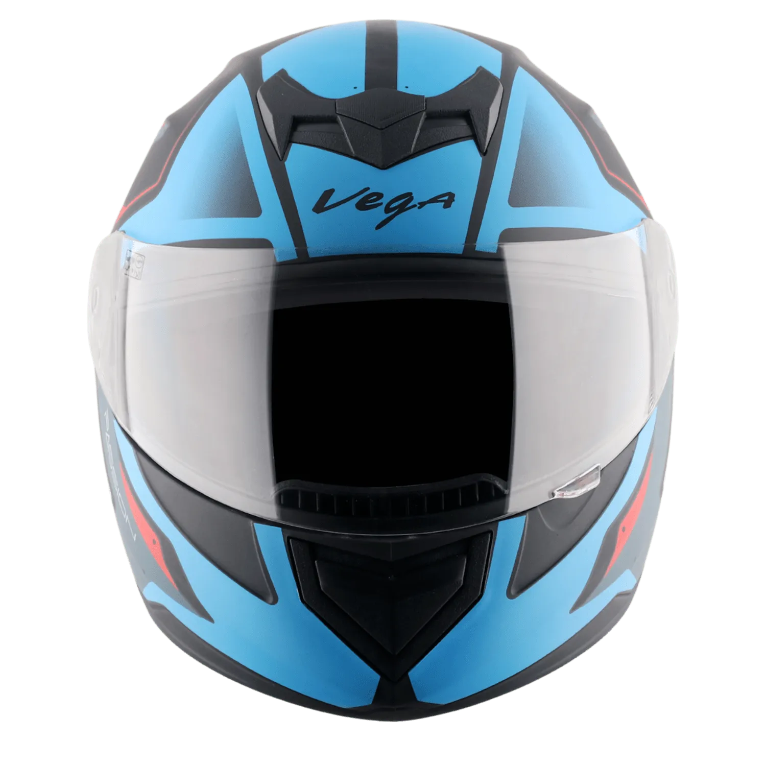 VEGA Edge Dx Passion Gr Dull Black M Blue Full Face Helmet