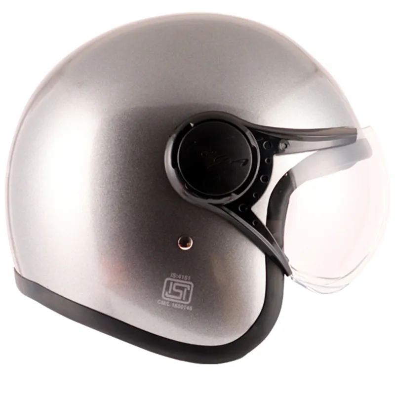 VEGA Jet Anthracite Half Face Helmet