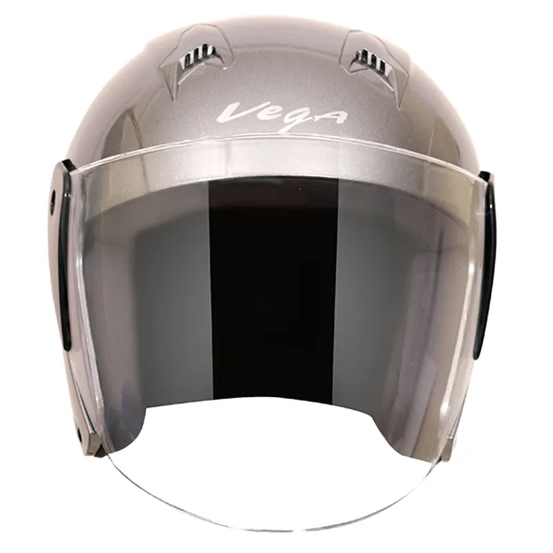 VEGA Lark Anthracite Half Face Helmet