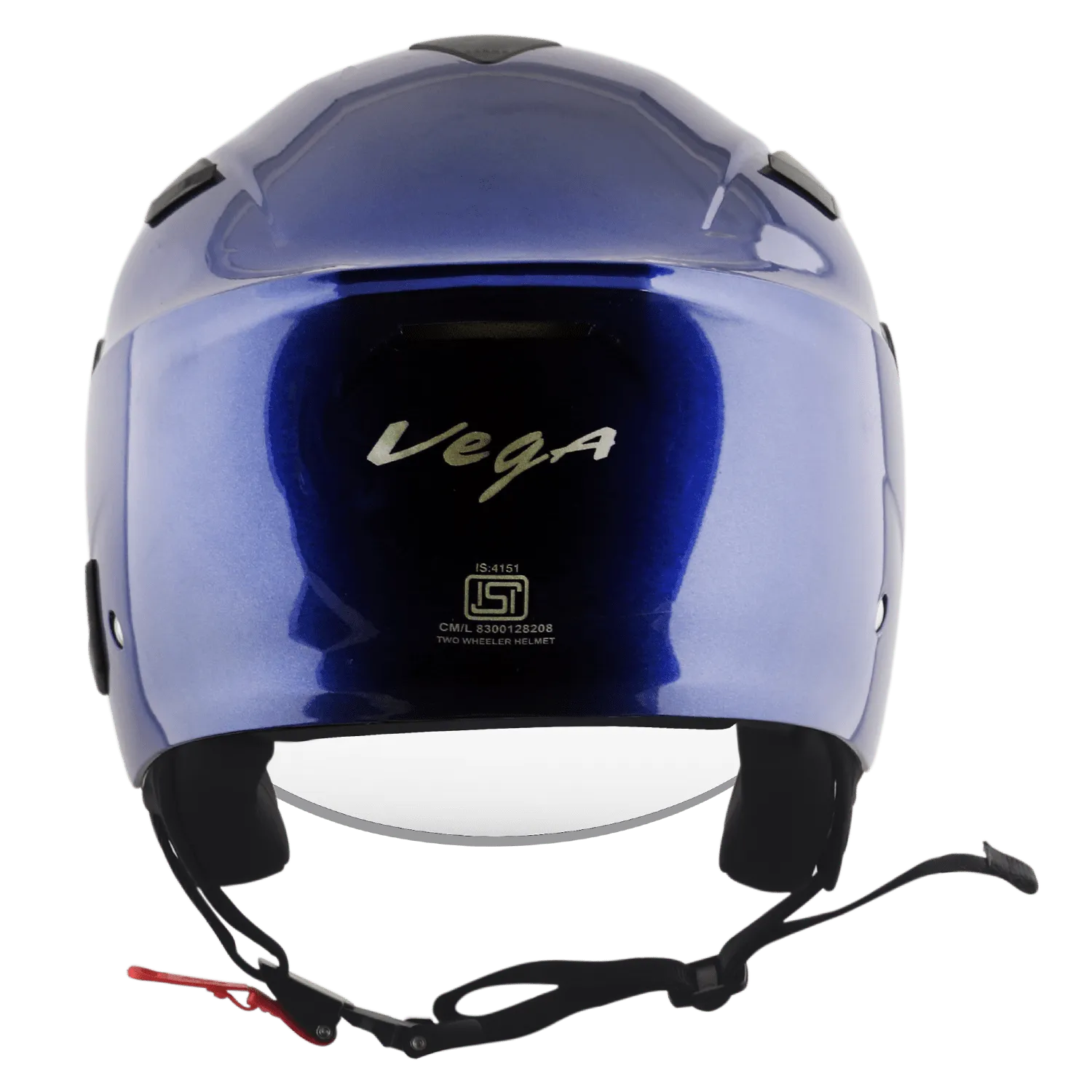 VEGA Orion Dx Blue Half Face Helmet