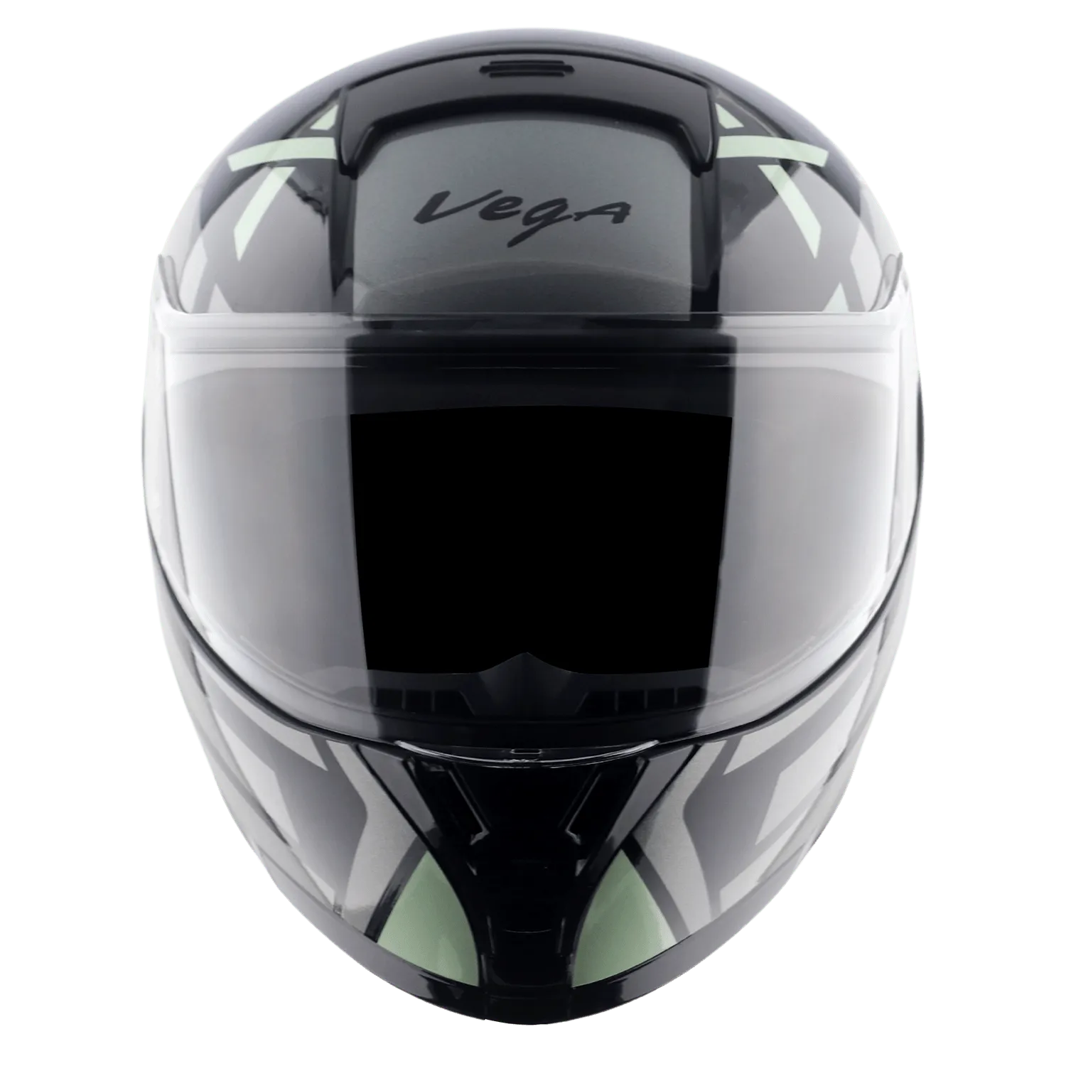 VEGA Ranger Dx Revenge Dull Black Gray Full Face Helmet