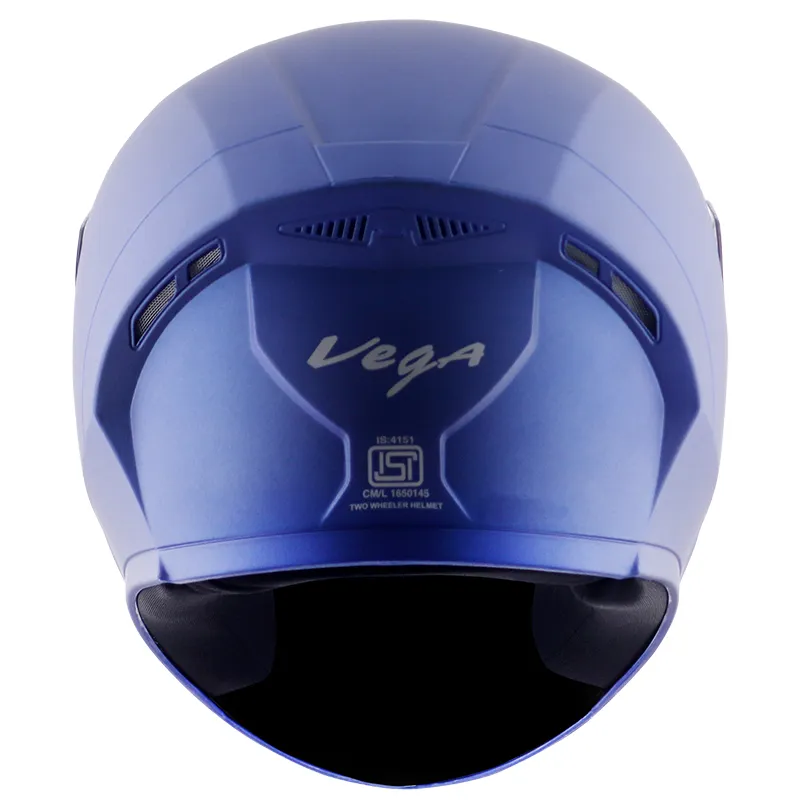 VEGA Ranger Dx Solid Dull Blue Full Face Helmet