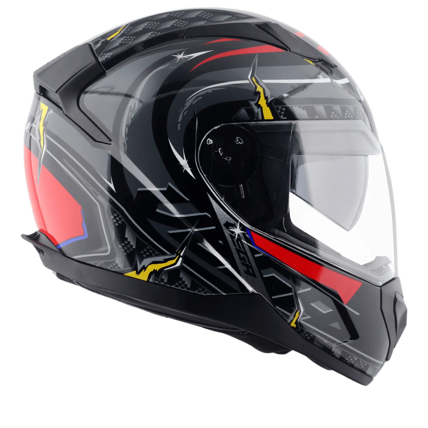 VEGA Rapid Dx Drack Black Blue Full Face Helmet