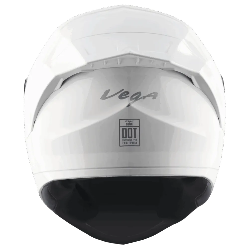 VEGA Sonic Dx White Full Face Helmet