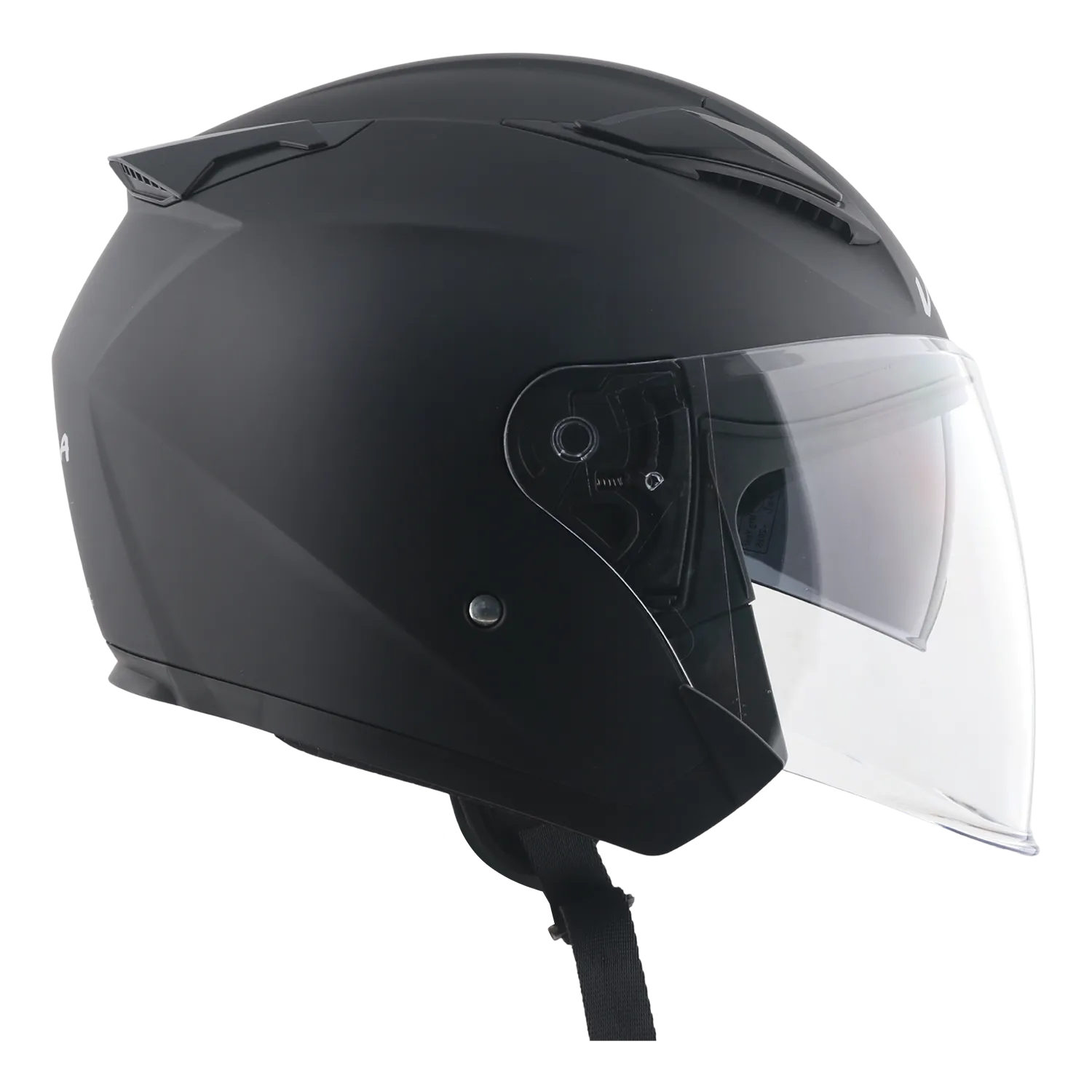 Vega Swift DX Dull Black Half Face Helmet
