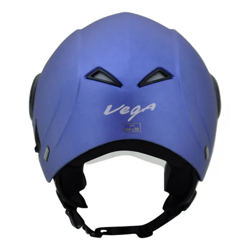 VEGA Verve Dull Blue Half Face Helmet