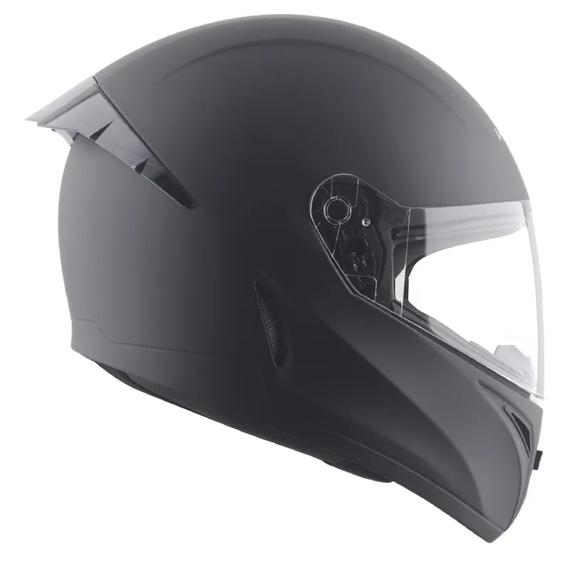 VEGA Voyager Dx Dull Black Half Face Helmet