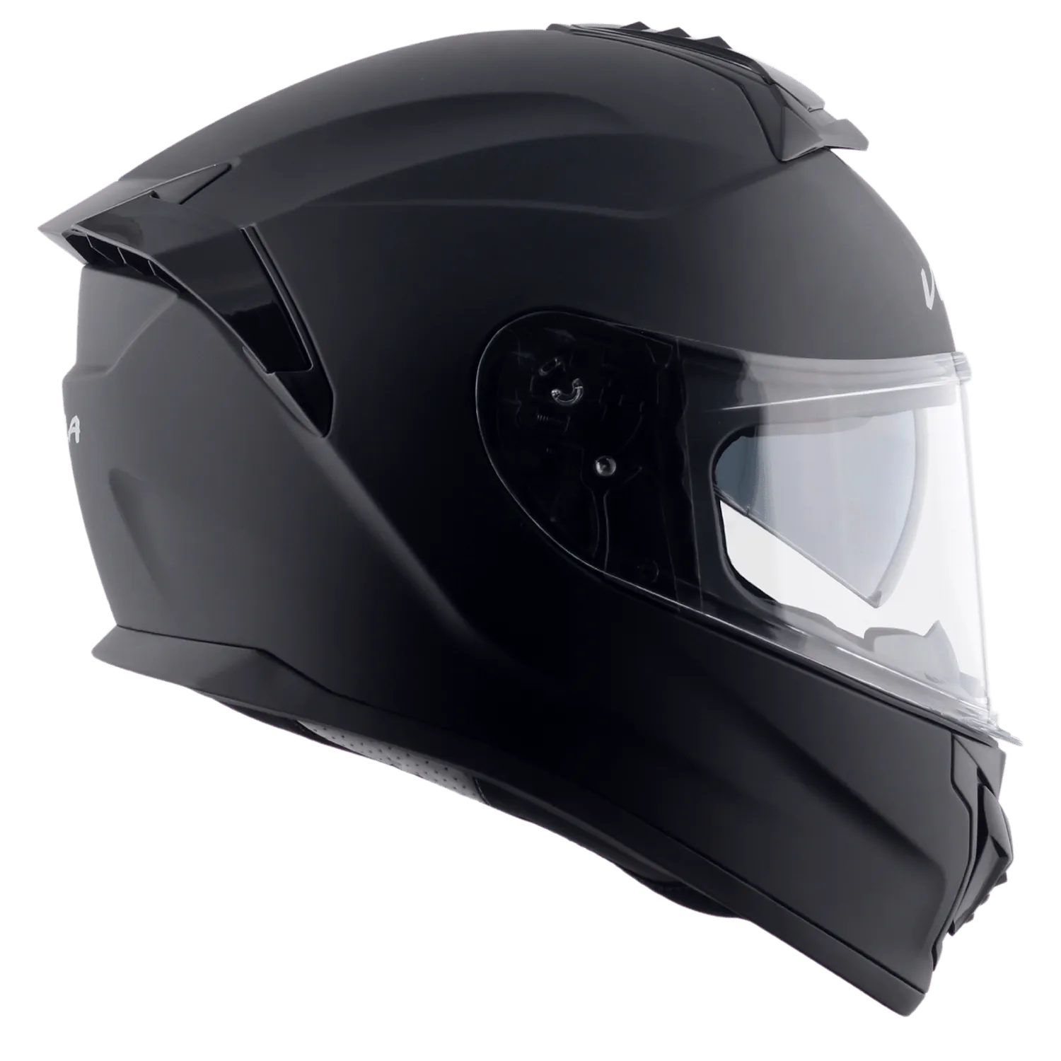 VEGA Zap Dx Solid Dull Black Md Full Face Helmet