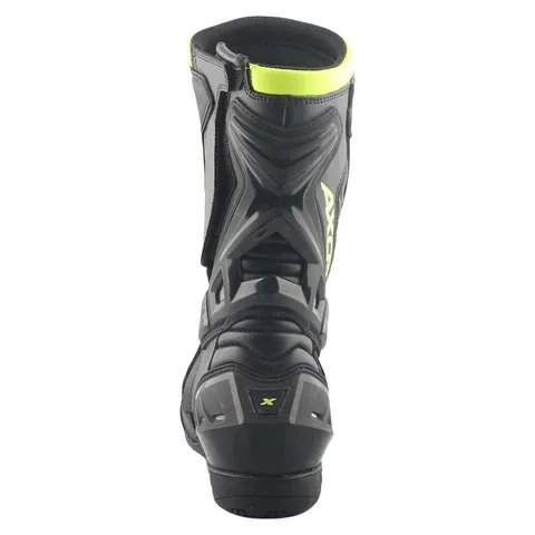 Axor Slip Stream Pro 10 Black Neon Green Riding Gears Boots