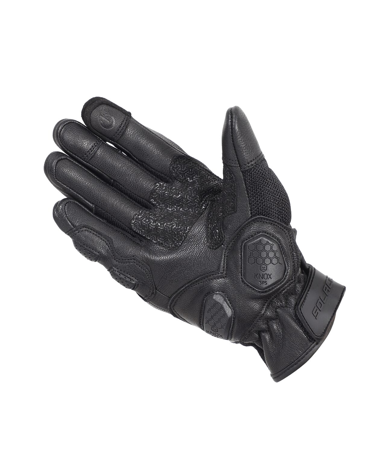 SOLACE Rival Urban Black Gloves Riding Gears