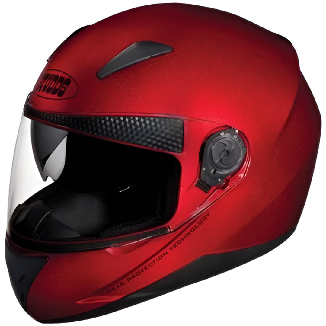 STUDDS Shifter Cherry Red Full Face Helmet – Sparkly Helmets
